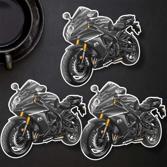 Suzuki GSX-R750 2024 Inspired Stickers - Set of 3 Motorcycle Decals