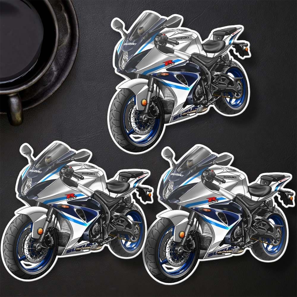 Suzuki GSXR 1000 2021-23 Inspired Stickers - Set of 3 Motorcycle Decals