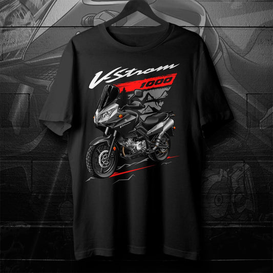Suzuki V-Strom 1000 2007-12 Inspired T-Shirt - Motorcycle Tee Shirt