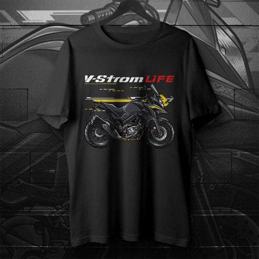 Suzuki V-Strom 650 2019-23 Inspired T-Shirt - Motorcycle Tee Shirt