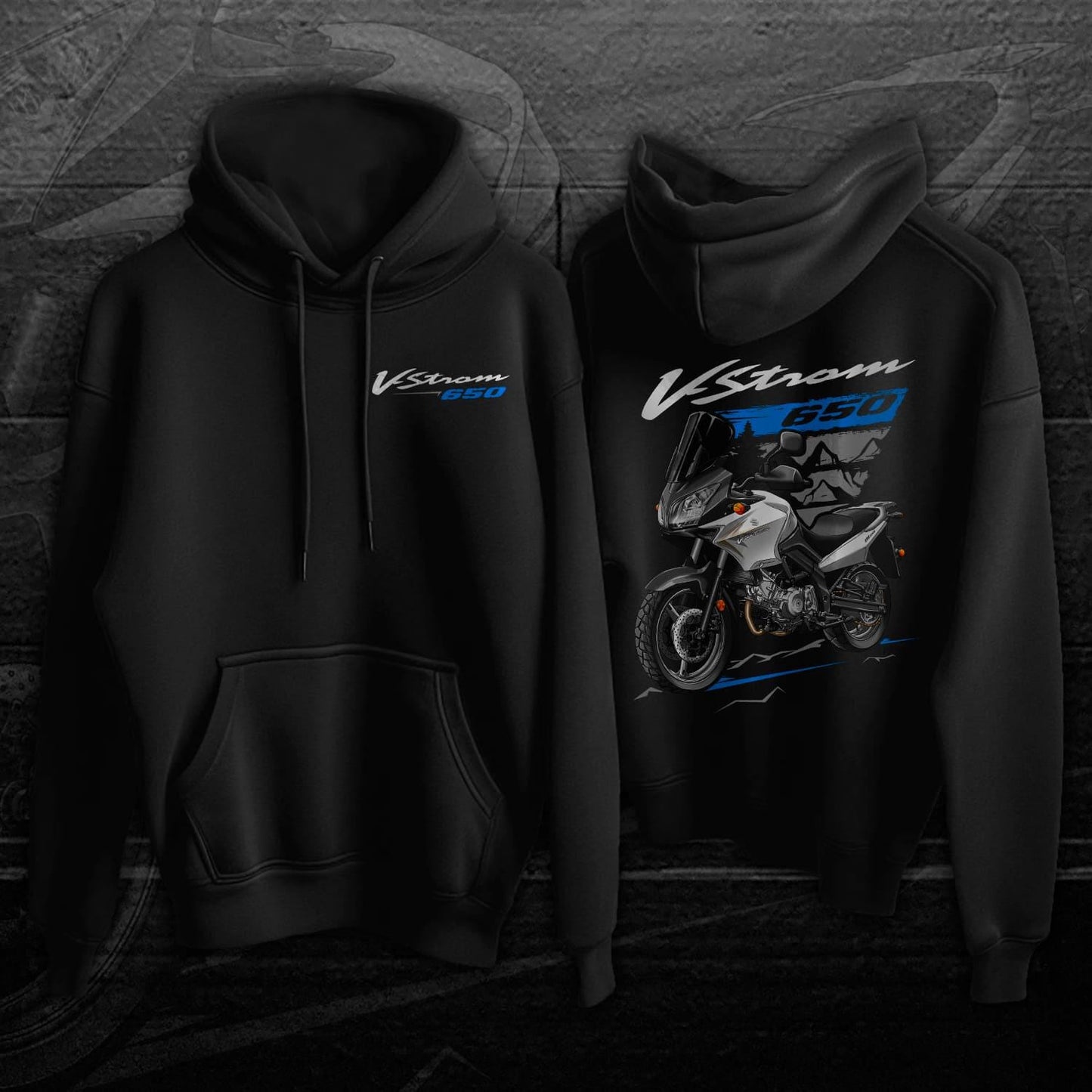 Suzuki V-Strom 650 2006-11 Inspired Hoodie - Motorcycle Sweatshirt