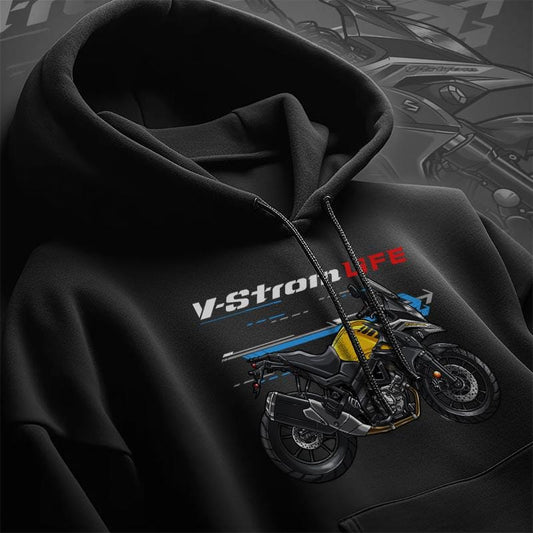 Suzuki V-Strom 650XT 2017-23 Inspired Hoodie - Motorcycle Sweatshirt