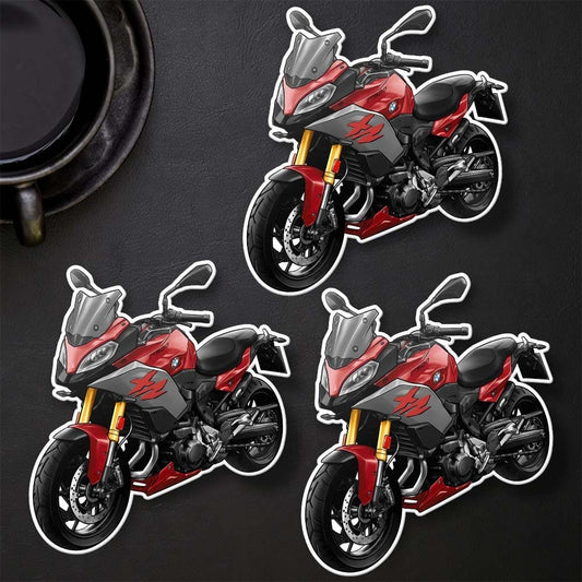 BMW F900XR Stickers - Set of 3 Motorcycle Decals for Motorrad Riders