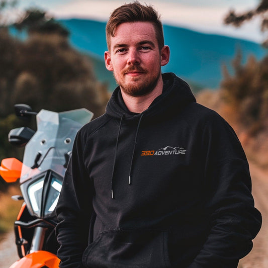 KTM 390 Adventure Hoodie - Motorcycle Sweatshirt for ADV Riders