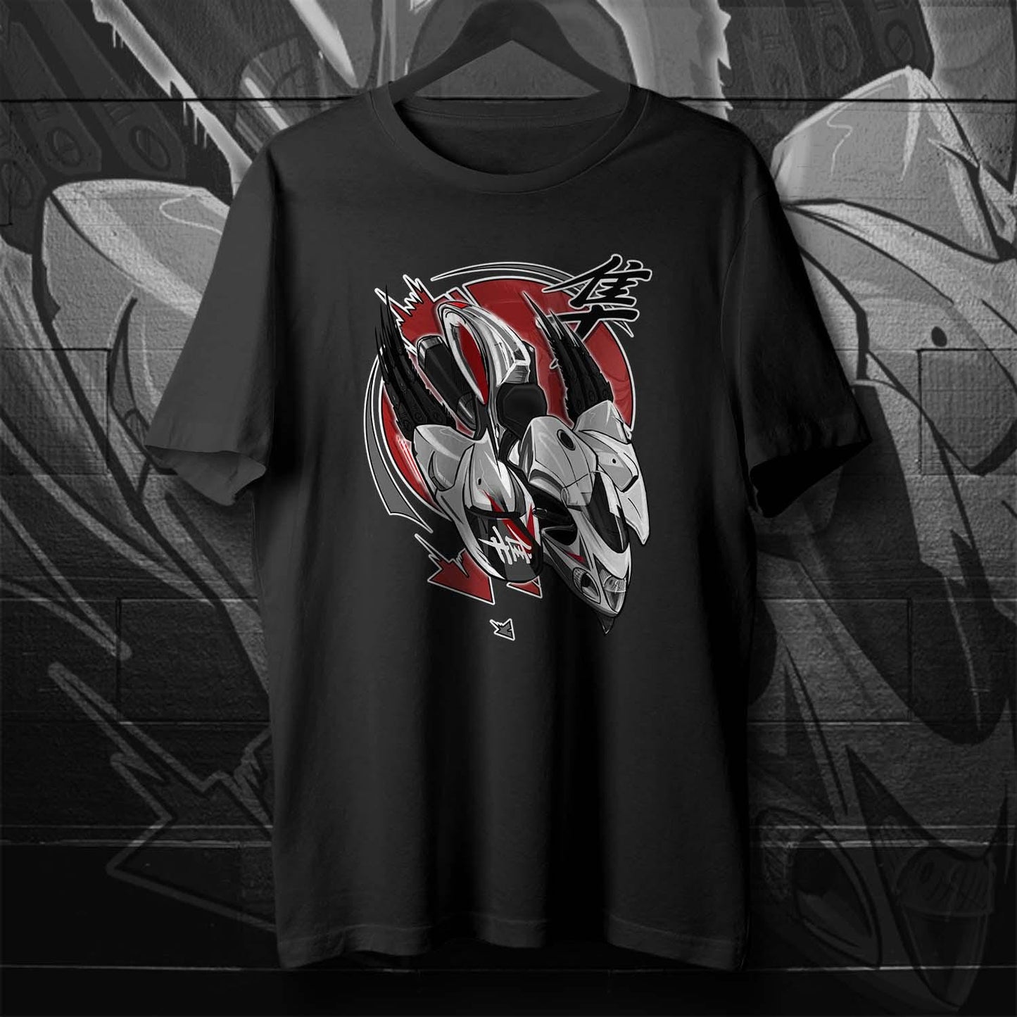 Suzuki Hayabusa 2010-12 Inspired T-Shirt - Motorcycle Tee Shirt
