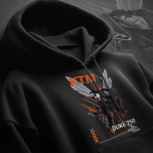 KTM Duke 250 Inspired Hoodie - Motorcycle Sweatshirt