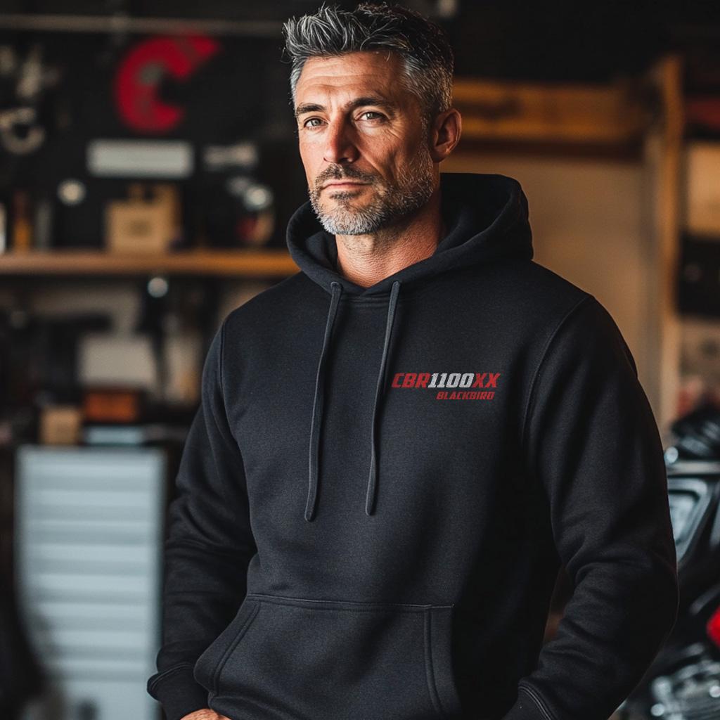 Honda CBR1100XX Blackbird Inspired Hoodie - Motorcycle Sweatshirt