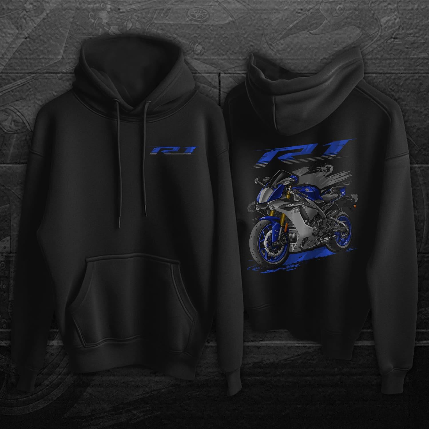 Yamaha YZF-R1 2015-17 Inspired Hoodie - Motorcycle Sweatshirt