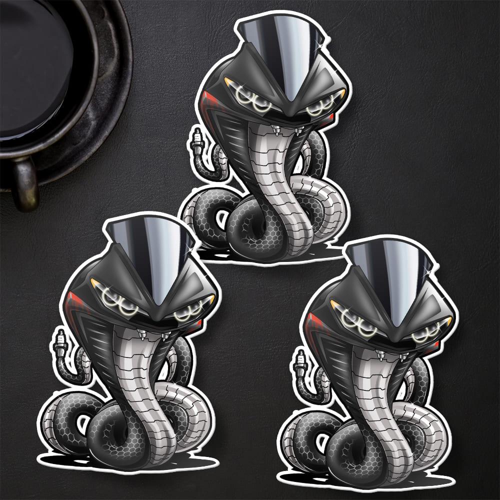 Yamaha YZF-R6 Inspired Stickers - Set of 3 Motorcycle Decals