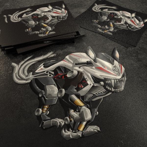 MV Agusta F4 Inspired Stickers - Set of 3 Biker Motorcycle Decals