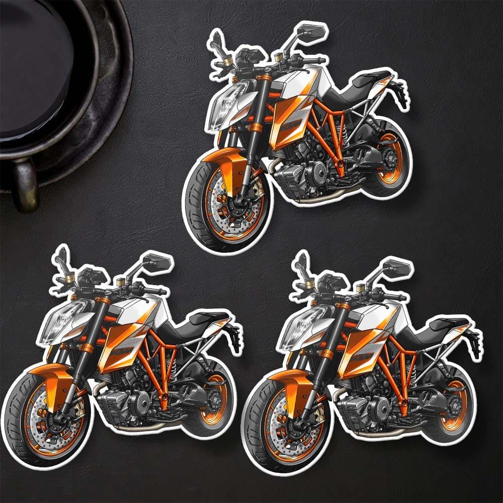 KTM 1290R Super Duke 2013-16 - Set of 3 Motorcycle Decals