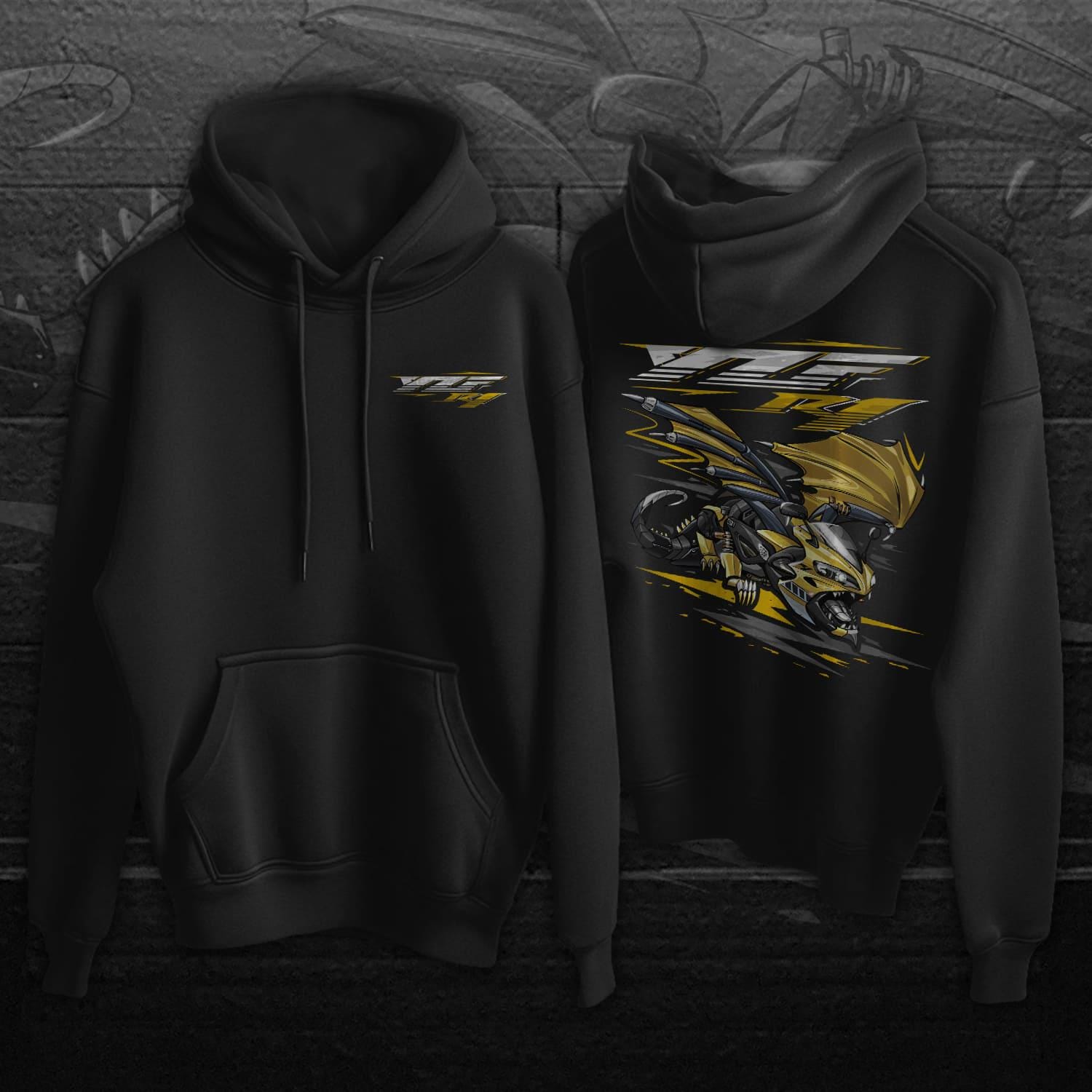 Yamaha YZF-R1 Inspired Hoodies - Motorcycle Sweatshirt