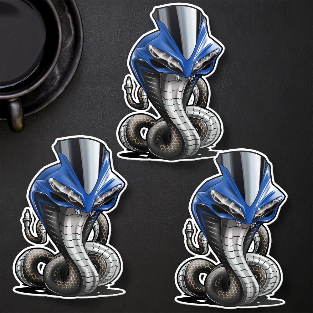 Yamaha YZF-R1 Inspired Stickers - Set of 3 Motorcycle Decals
