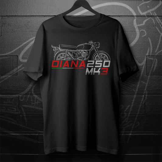 Ducati Diana 250 Mk3 T-Shirt - Motorcycle Tee Shirt for Riders