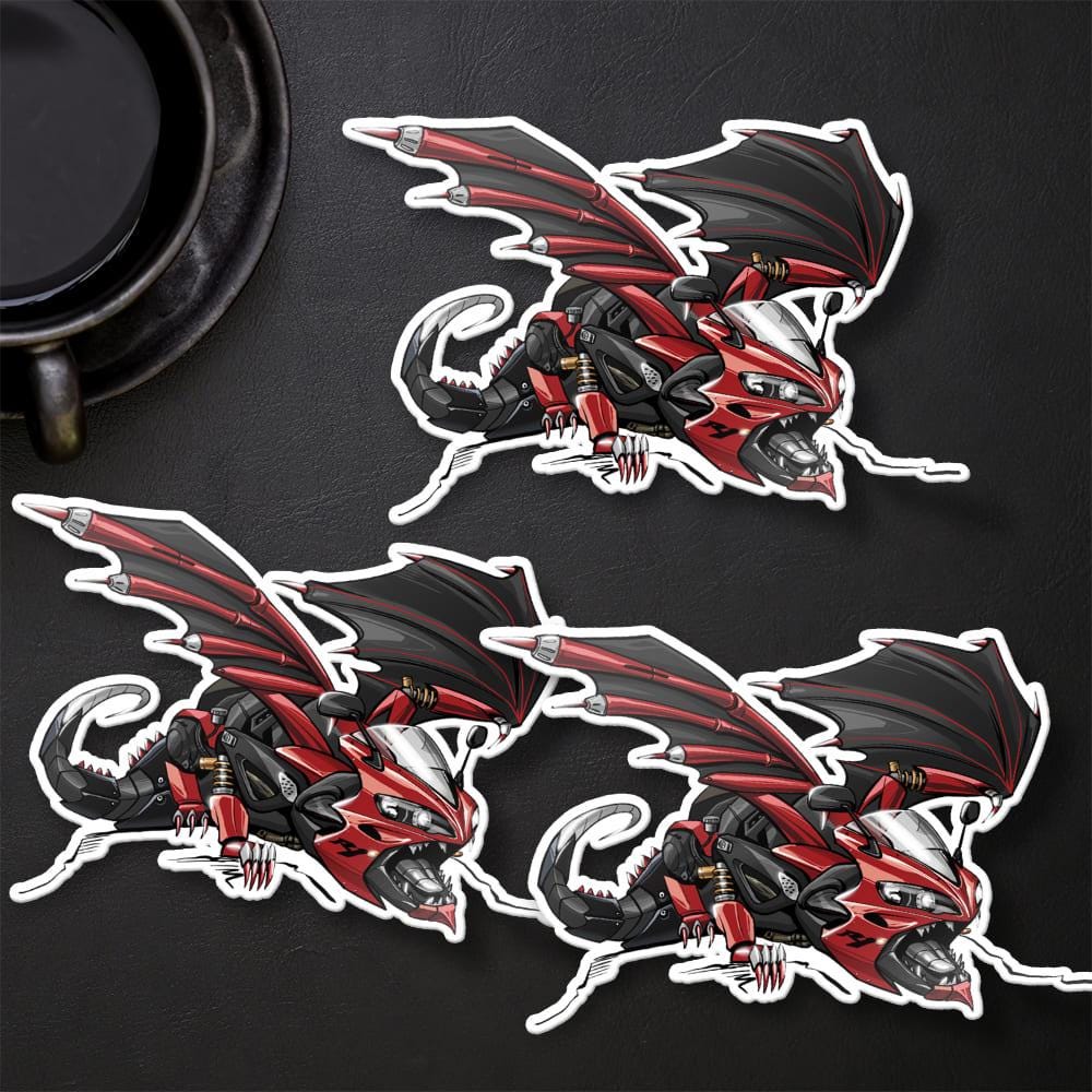 Yamaha YZF-R1 Inspired Stickers - Set of 3 Motorcycle Decals