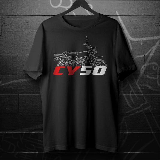 Honda CY50 Inspired T-Shirt - Motorcycle Tee Shirt for Riders