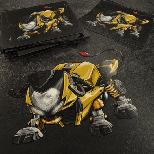 Ducati Streetfighter Stickers - Set of 3 Motorcycle Decals for Riders