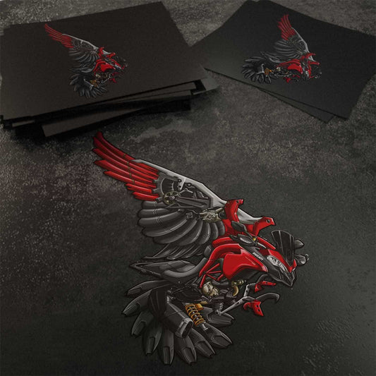 Ducati Multistrada 950 Stickers - Set of 3 Motorcycle Decals for ADV Riders