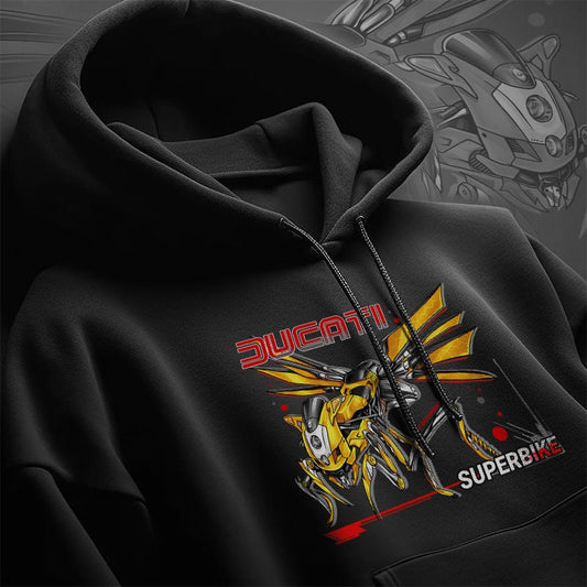 Ducati 749 & 999 Superbike Hoodie - Motorcycle Sweatshirt for Riders