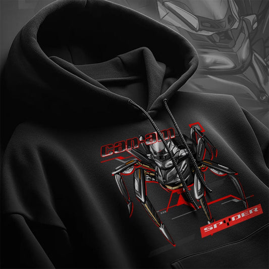 Can-Am Spyder RT 2014-19 Hoodie - Motorcycle Sweatshirt for Riders
