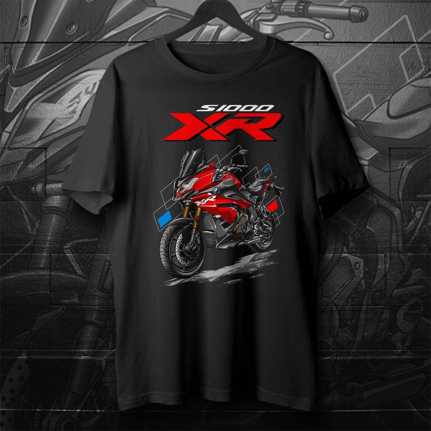 BMW S1000XR 2015-19 T-Shirt - Motorcycle Tee Shirt for Motorrad Riders