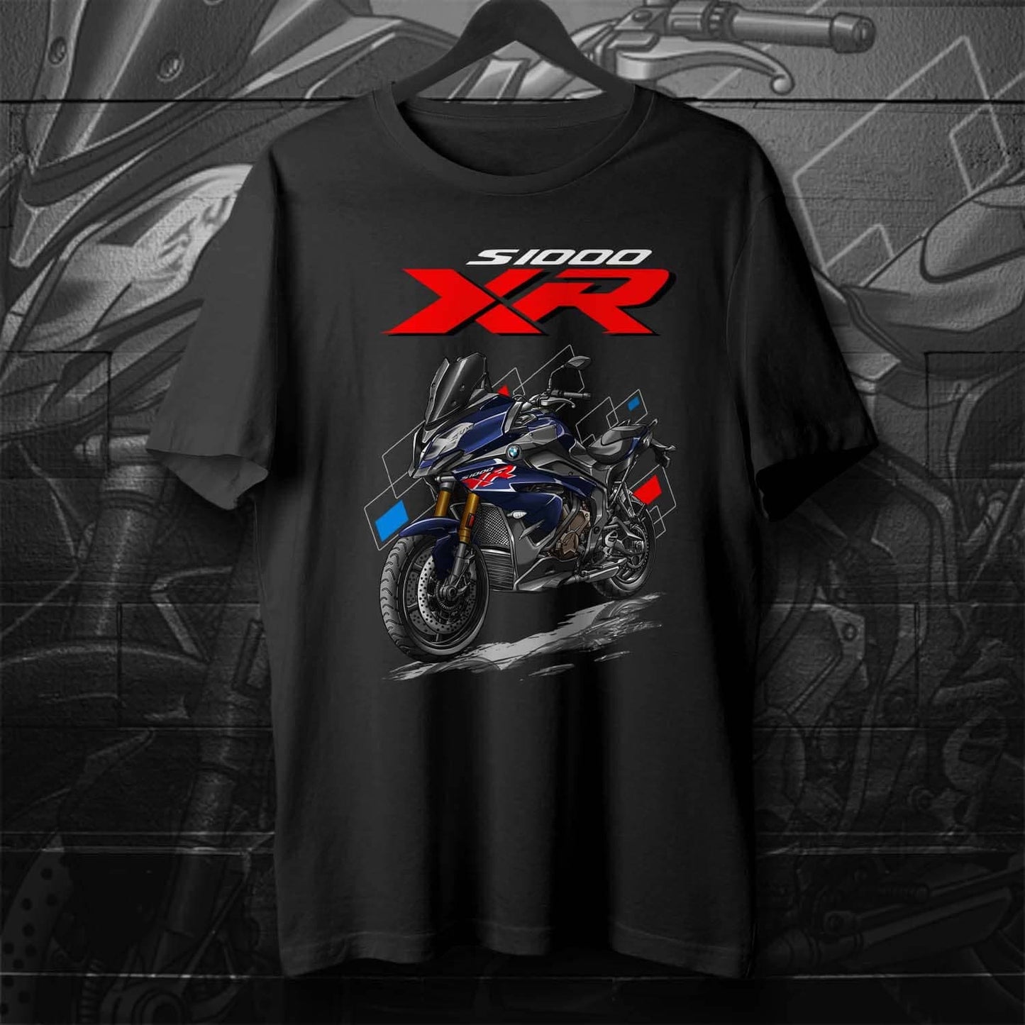 BMW S1000XR 2015-19 T-Shirt - Motorcycle Tee Shirt for Motorrad Riders