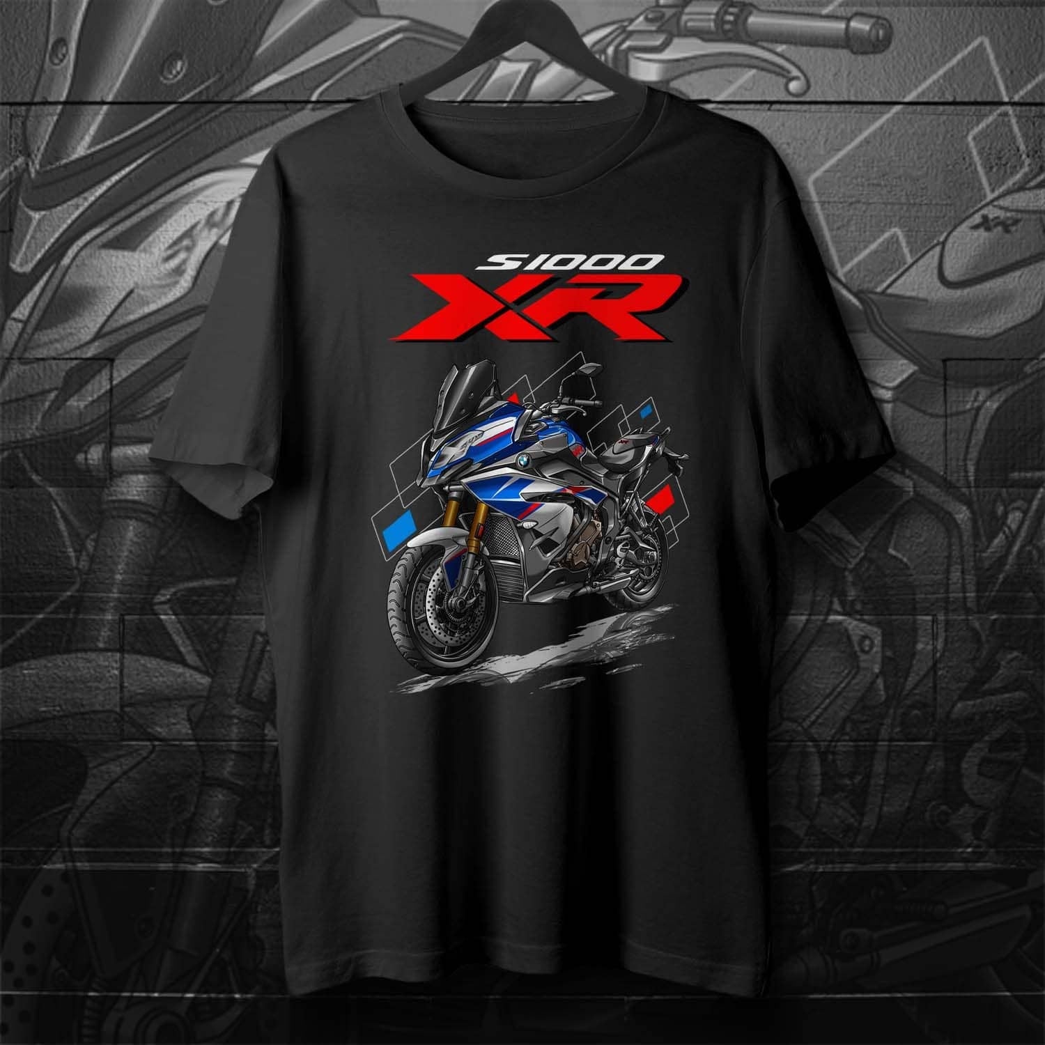 BMW S1000XR 2015-19 T-Shirt - Motorcycle Tee Shirt for Motorrad Riders