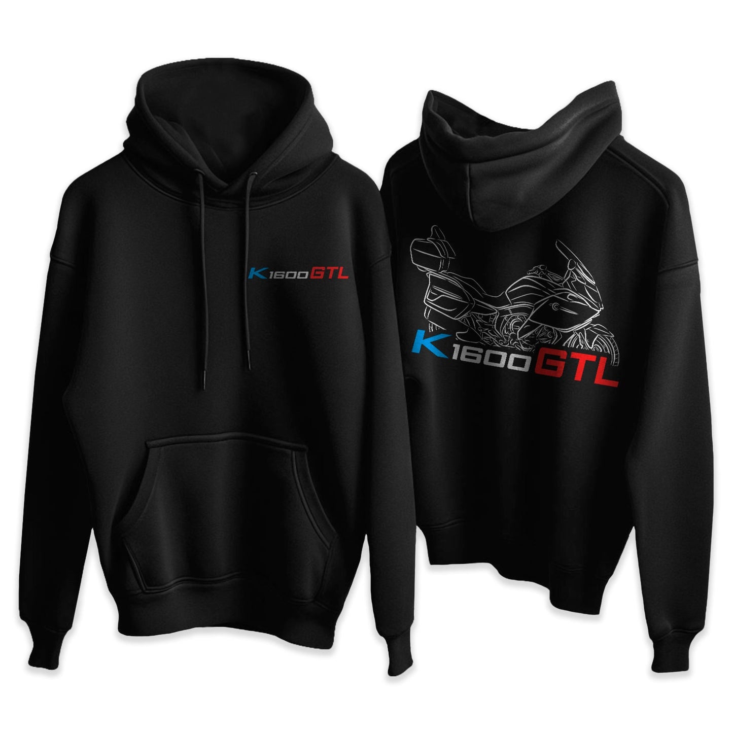 BMW K1600GTL Hoodie - Motorcycle Sweatshirt for Motorrad Riders