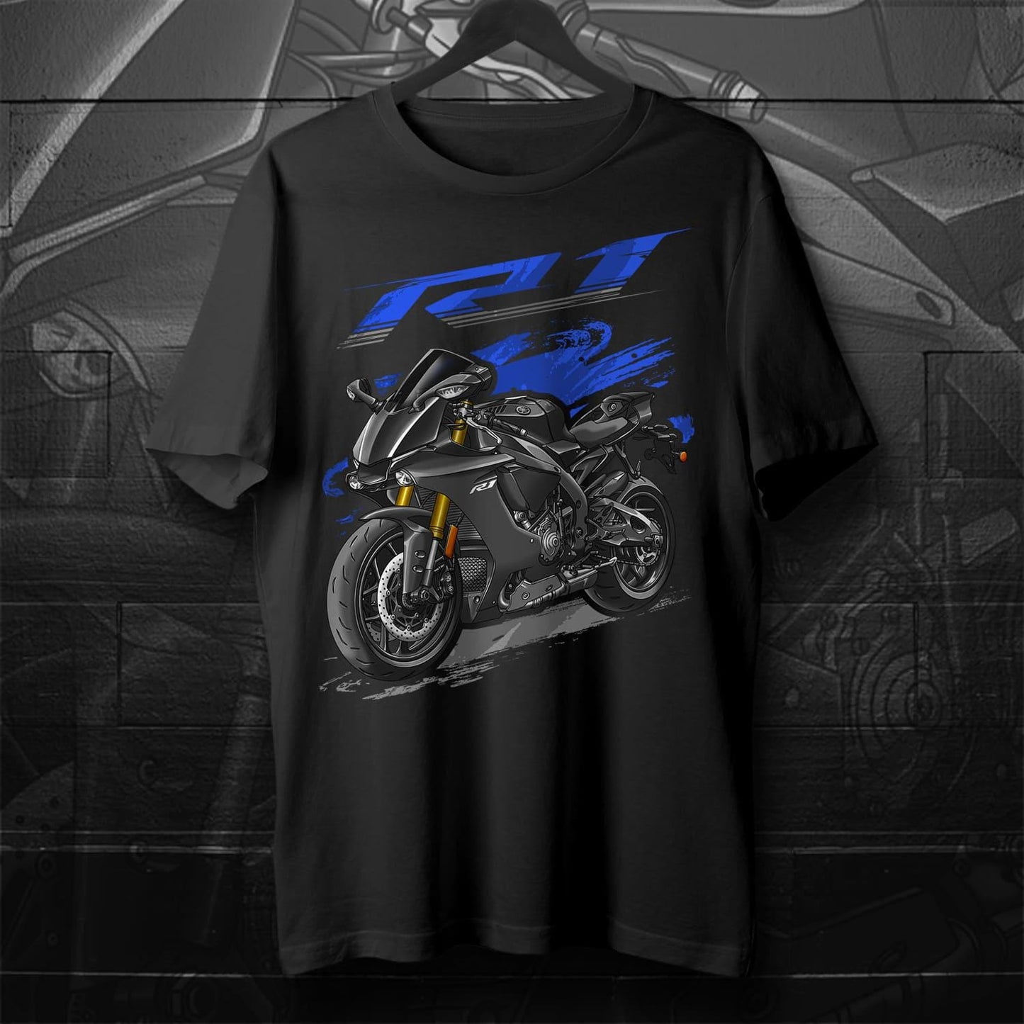 Yamaha YZF-R1 2015-17 Inspired T-Shirt - Motorcycle Tee Shirt