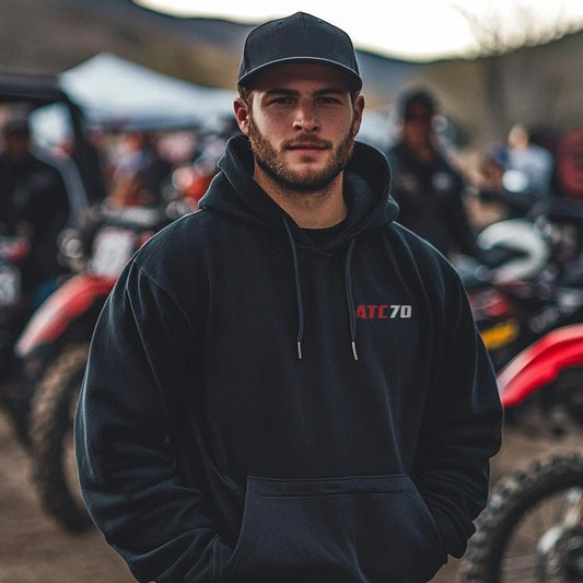 Honda ATC70 Inspired Hoodie - ATC Rider Sweatshirt