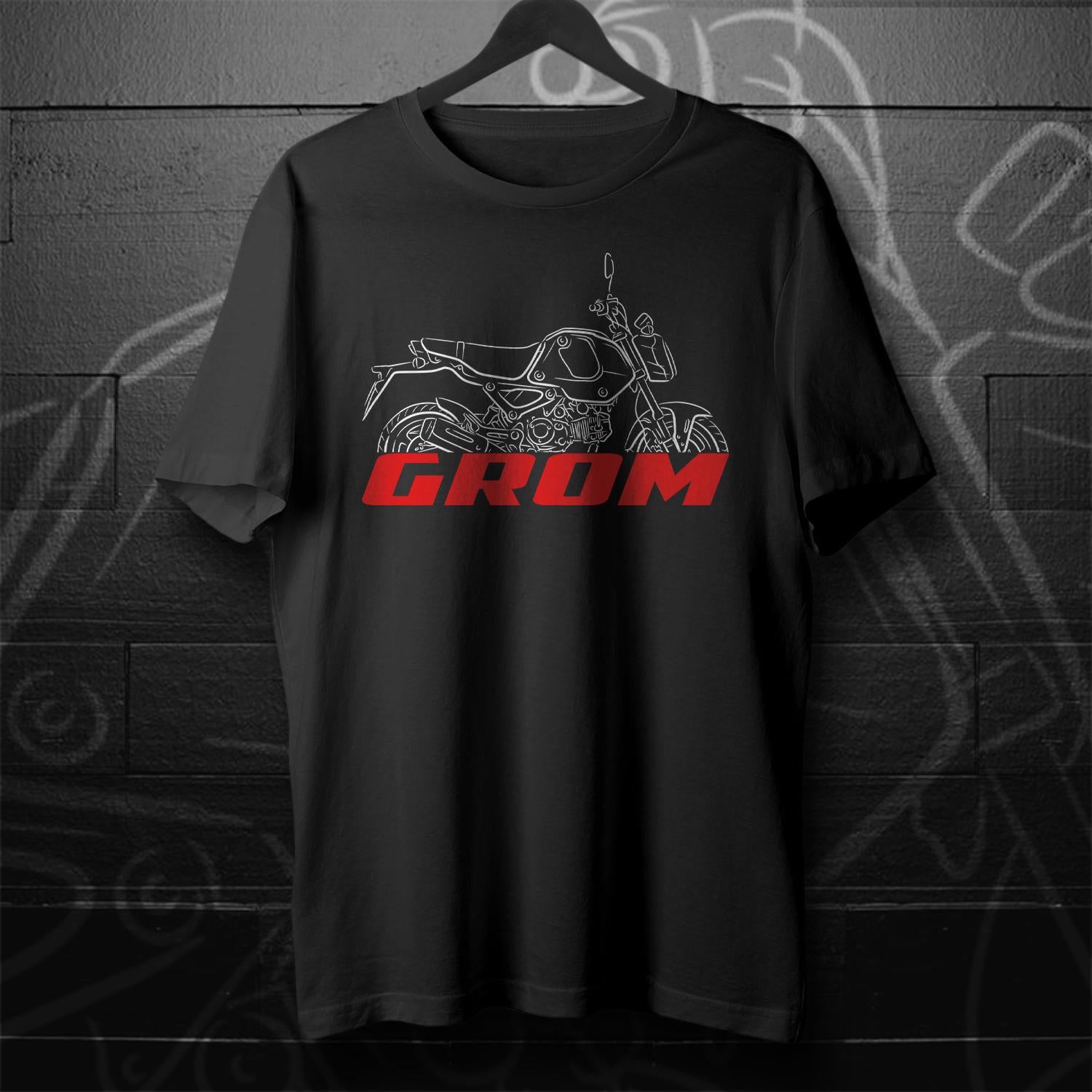 Honda Grom Inspired T-Shirt - Motorcycle Tee Shirt for Riders