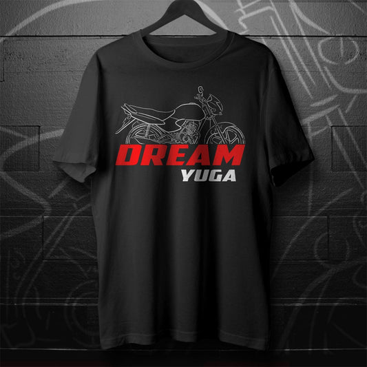 Honda Dream Yuga Inspired T-Shirt - Motorcycle Tee Shirt for Riders