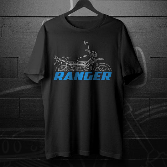 Suzuki TC185 Ranger 1974 - 1977 Inspired T-Shirt - Motorcycle Tee Shirt for Riders