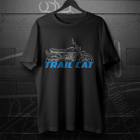 Suzuki TC120 Trail Cat 1969 - 1972 Inspired T-Shirt - Motorcycle Tee Shirt for Riders
