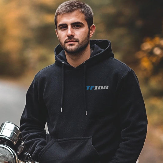 Suzuki TF100 1978 - 1981 Inspired Hoodie - Motorcycle Sweatshirt for Riders