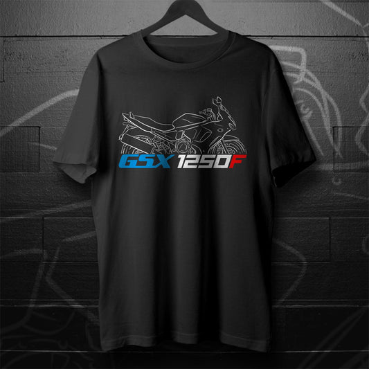 Suzuki GSX1250 F & FA Inspired T-Shirt - Motorcycle Tee Shirt for Riders