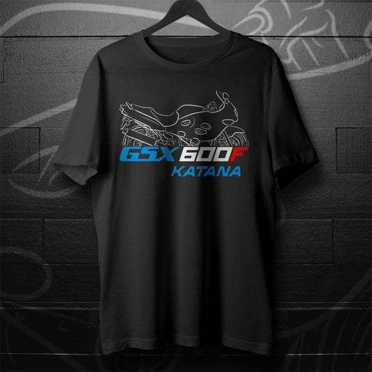 Suzuki GSX 600F Katana Inspired T-Shirt - Motorcycle Tee Shirt for Riders