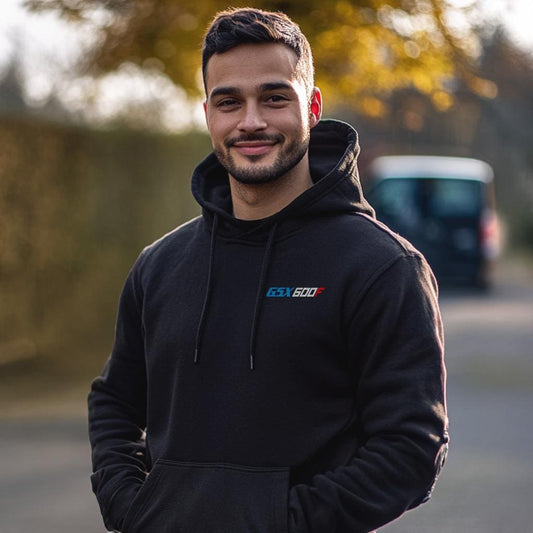 Suzuki GSX 600F Inspired Hoodie - Motorcycle Sweatshirt for Riders