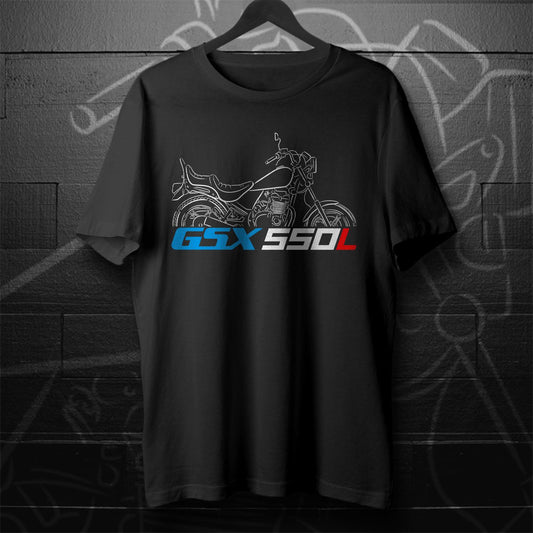 Suzuki GSX550L Inspired T-Shirt - Motorcycle Tee Shirt for Riders