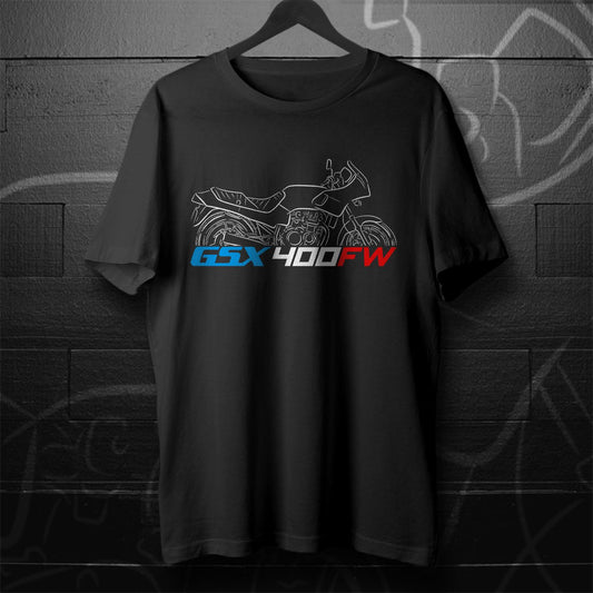 Suzuki GSX400 FW & FWS Inspired T-Shirt - Motorcycle Tee Shirt for Riders