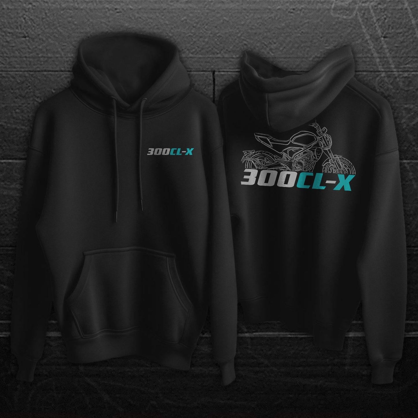 CFMoto 300CL-X 2024 Inspired Hoodie - Motorcycle Sweatshirt for Riders