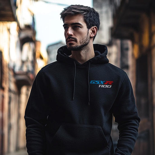Suzuki GSX-R 1100 Inspired Hoodie - Motorcycle Sweatshirt for Riders