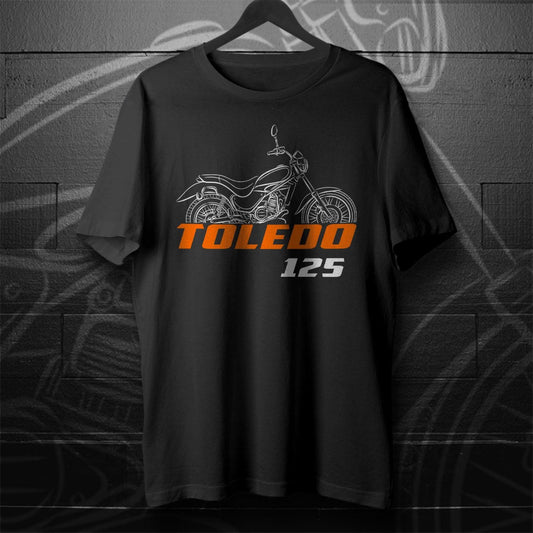Laverda 125 Toledo 1989 Inspired T-Shirt - Motorcycle Tee Shirt for Riders