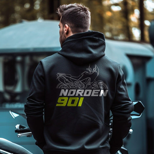 Husqvarna Norden 901 Hoodie - Motorcycle Sweatshirt for ADV Riders