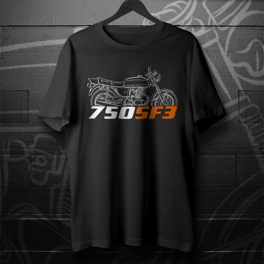 Laverda 750 SF3 1976 Inspired T-Shirt - Motorcycle Tee Shirt for Riders