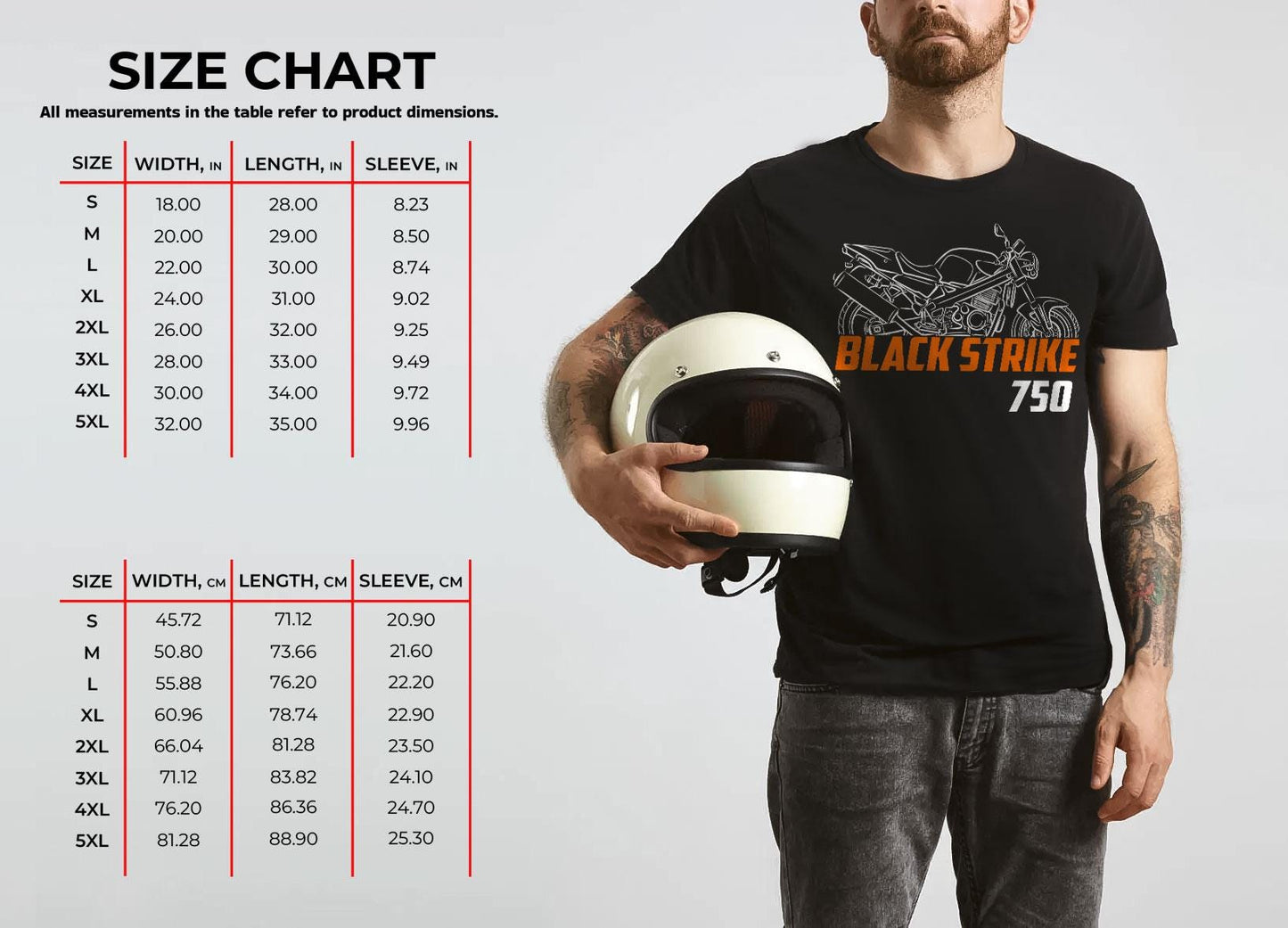 Laverda 750 Black Strike 2000 - 2001 Inspired T-Shirt - Motorcycle Tee Shirt for Riders