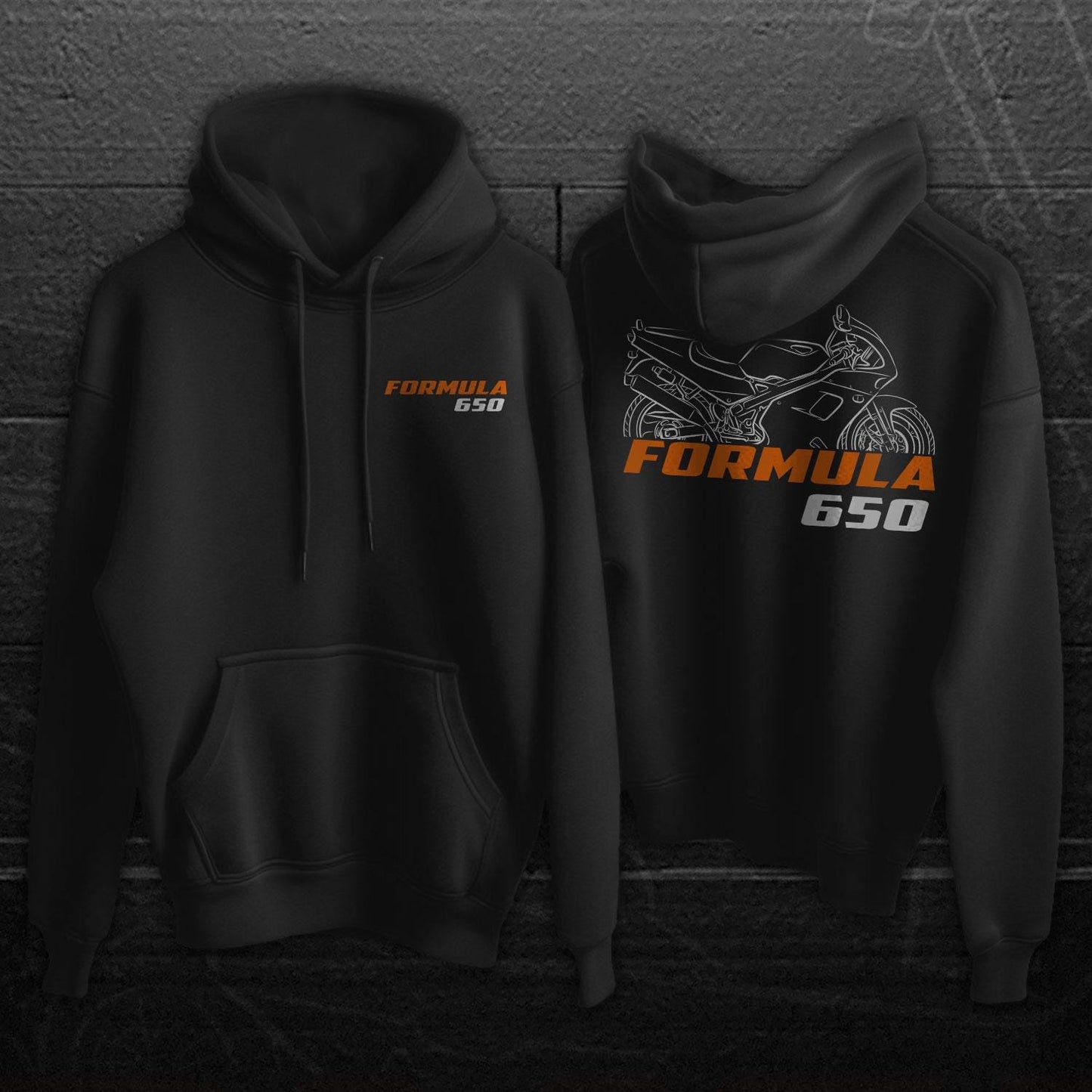 Laverda 650 Formula 1995 Inspired Hoodie - Motorcycle Sweatshirt for Riders