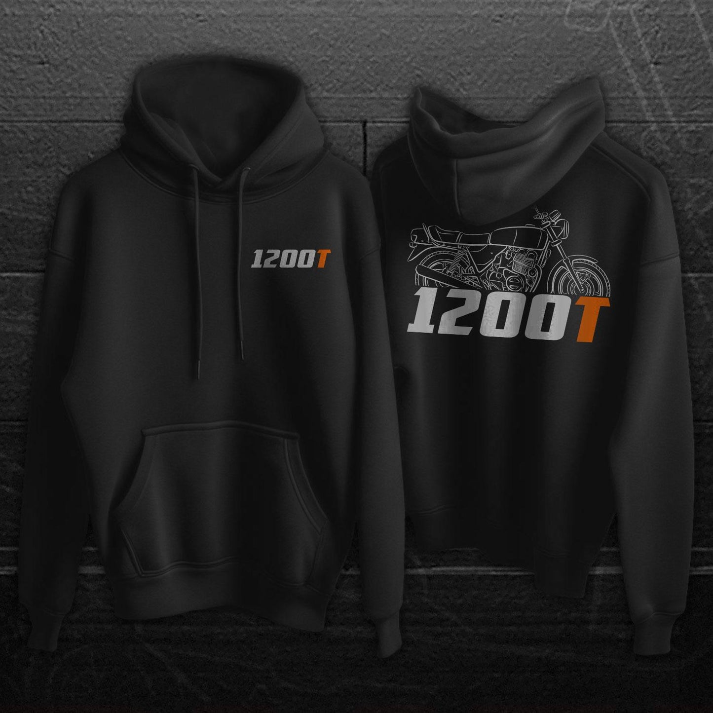 Laverda 1200T 1977 - 1979 Inspired Hoodie - Motorcycle Sweatshirt for Riders