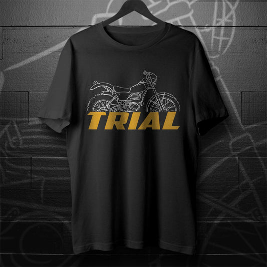 OSSA Trial TR-80 350 1980 - 1983 Inspired T-Shirt - Motorcycle Tee Shirt for Riders