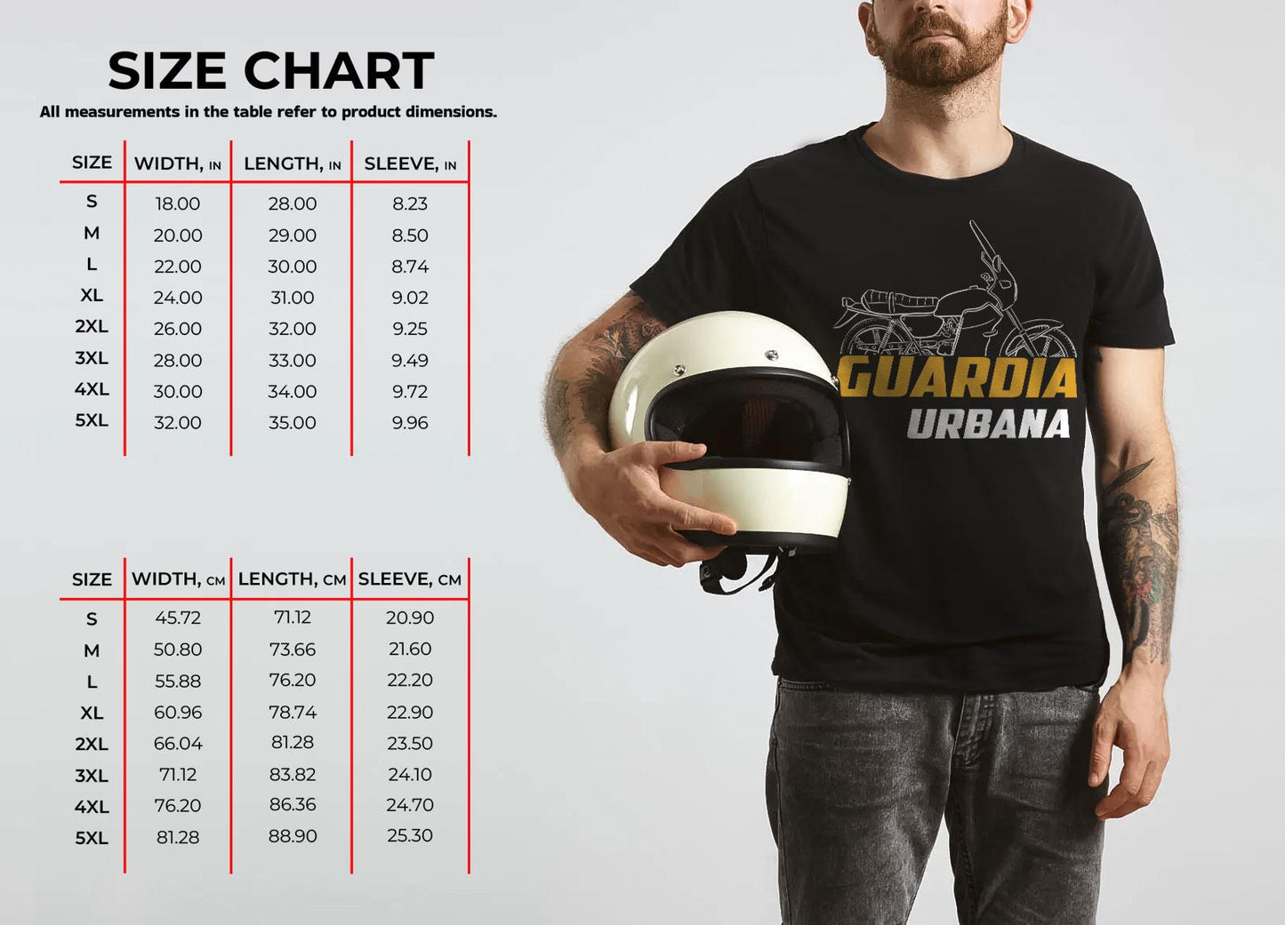 OSSA TE250 Guardia Urbana 1983 - 1984 Inspired T-Shirt - Motorcycle Tee Shirt for Riders